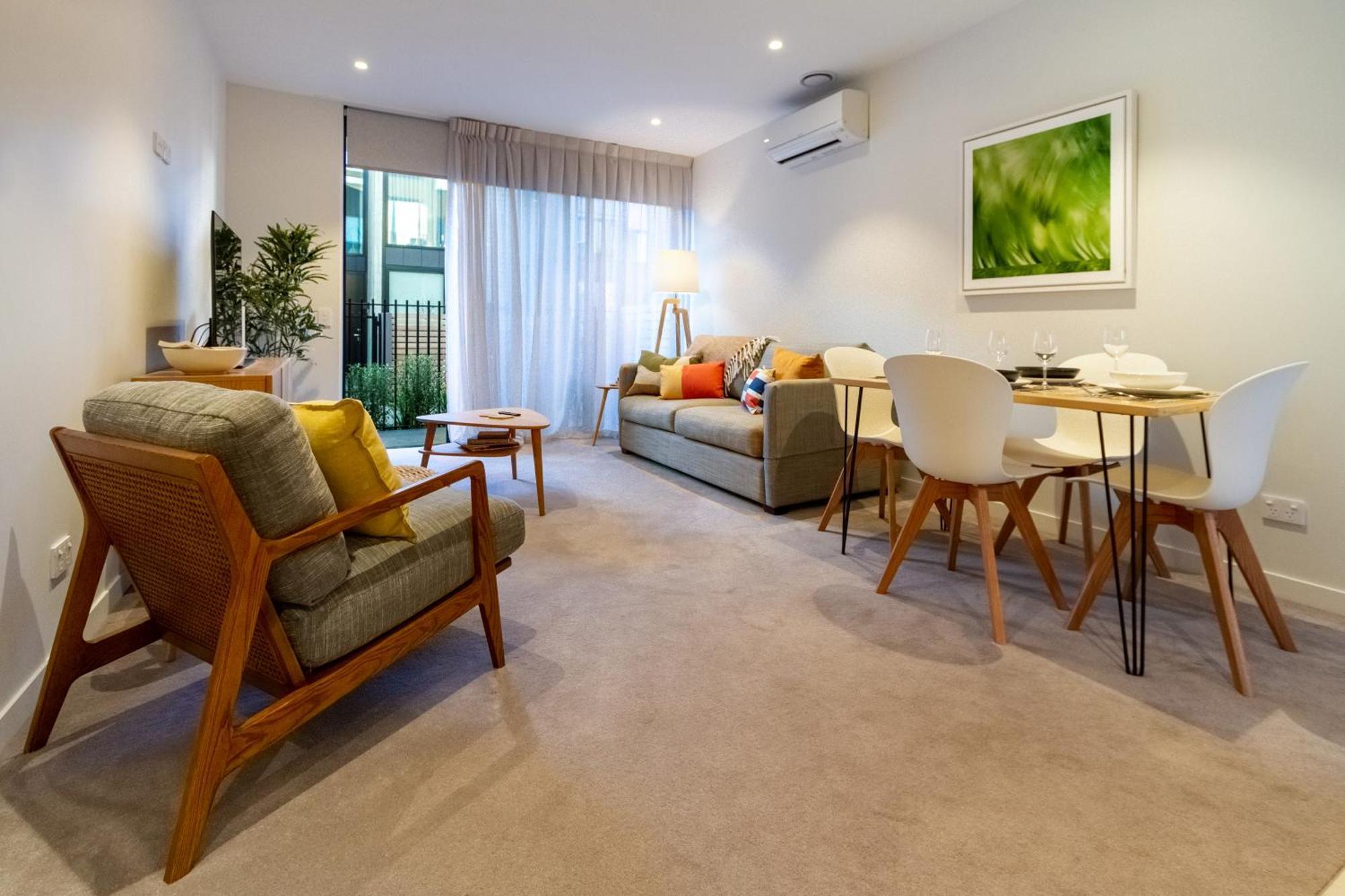 Latimer Square 1 Bed 1 Bath - Single Level Christchurch Zewnętrze zdjęcie